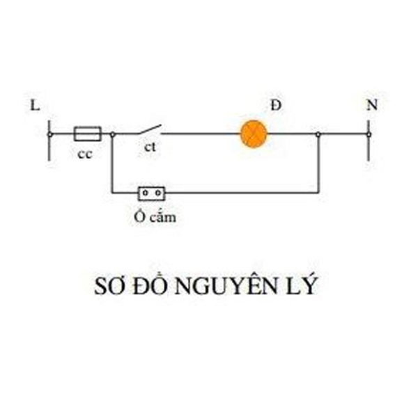 Sơ đồ nguyên lý mạch điện dân dụng